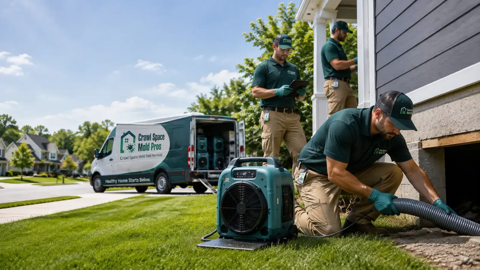 Crawl Space Mold Removal in Peshtigo, WI